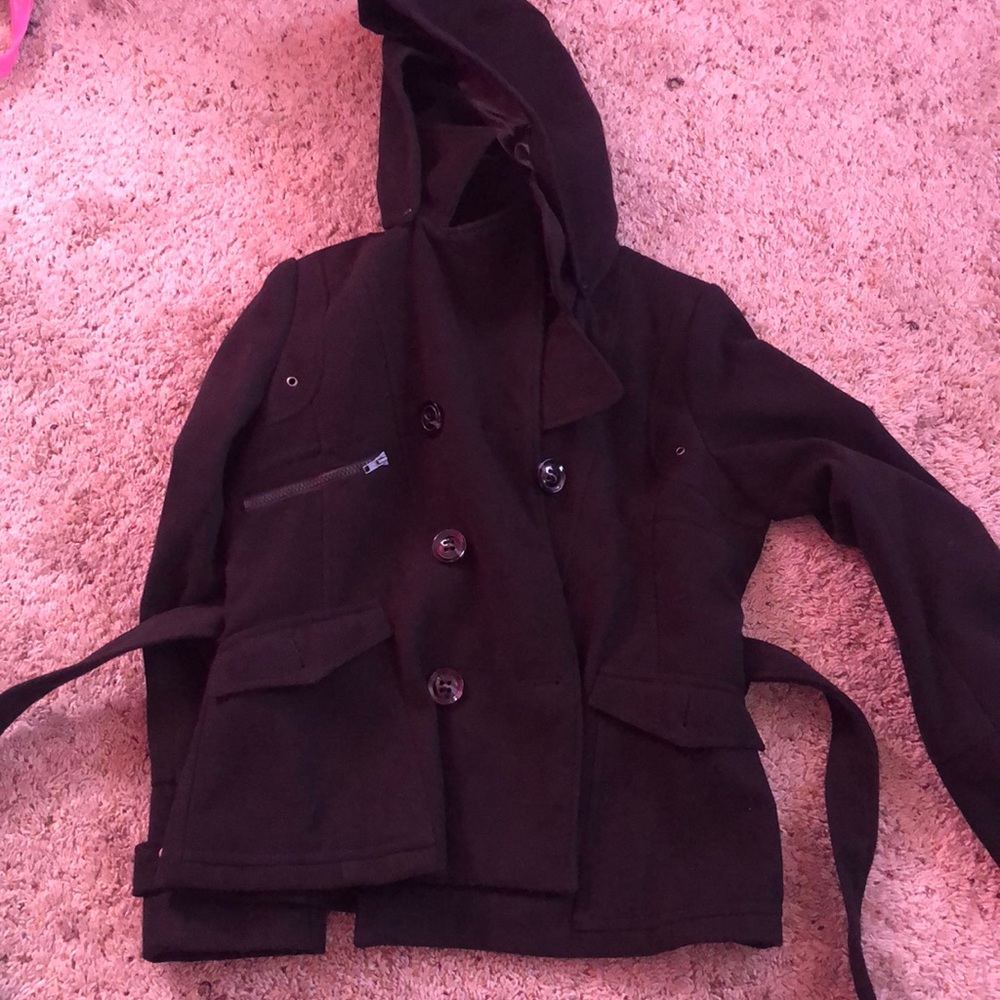 Black Pea Coat